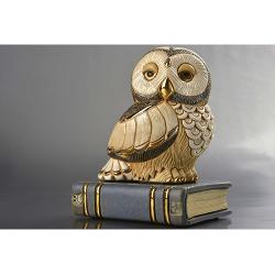 Owl on Book