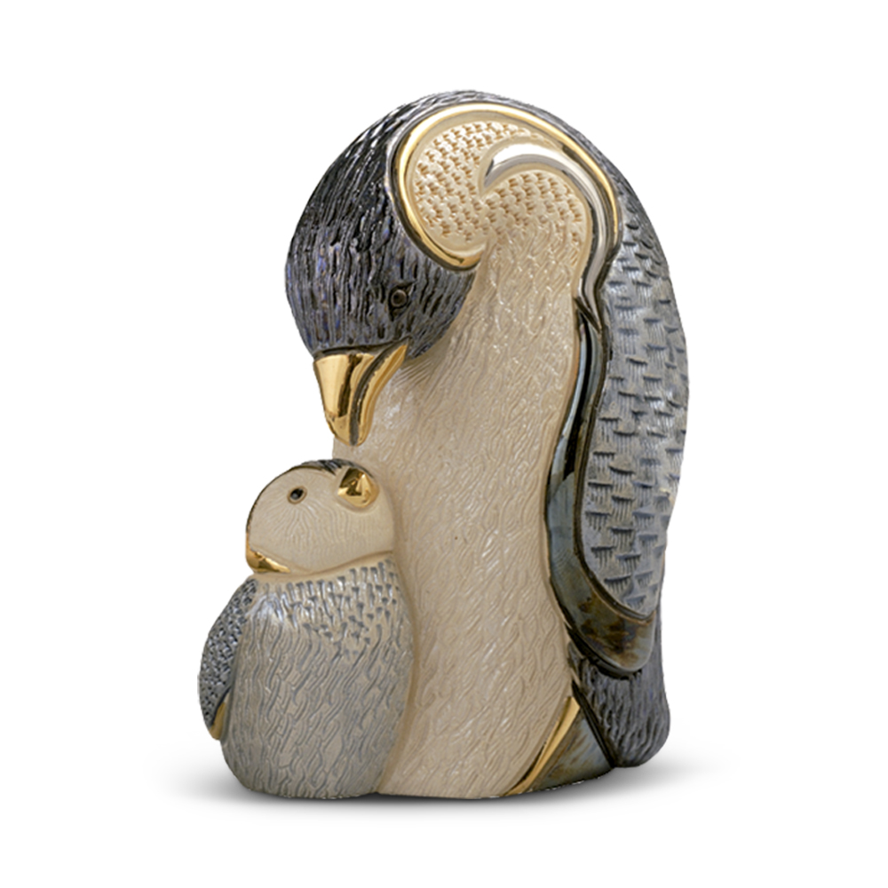 Penguin With Baby - De Rosa Collections